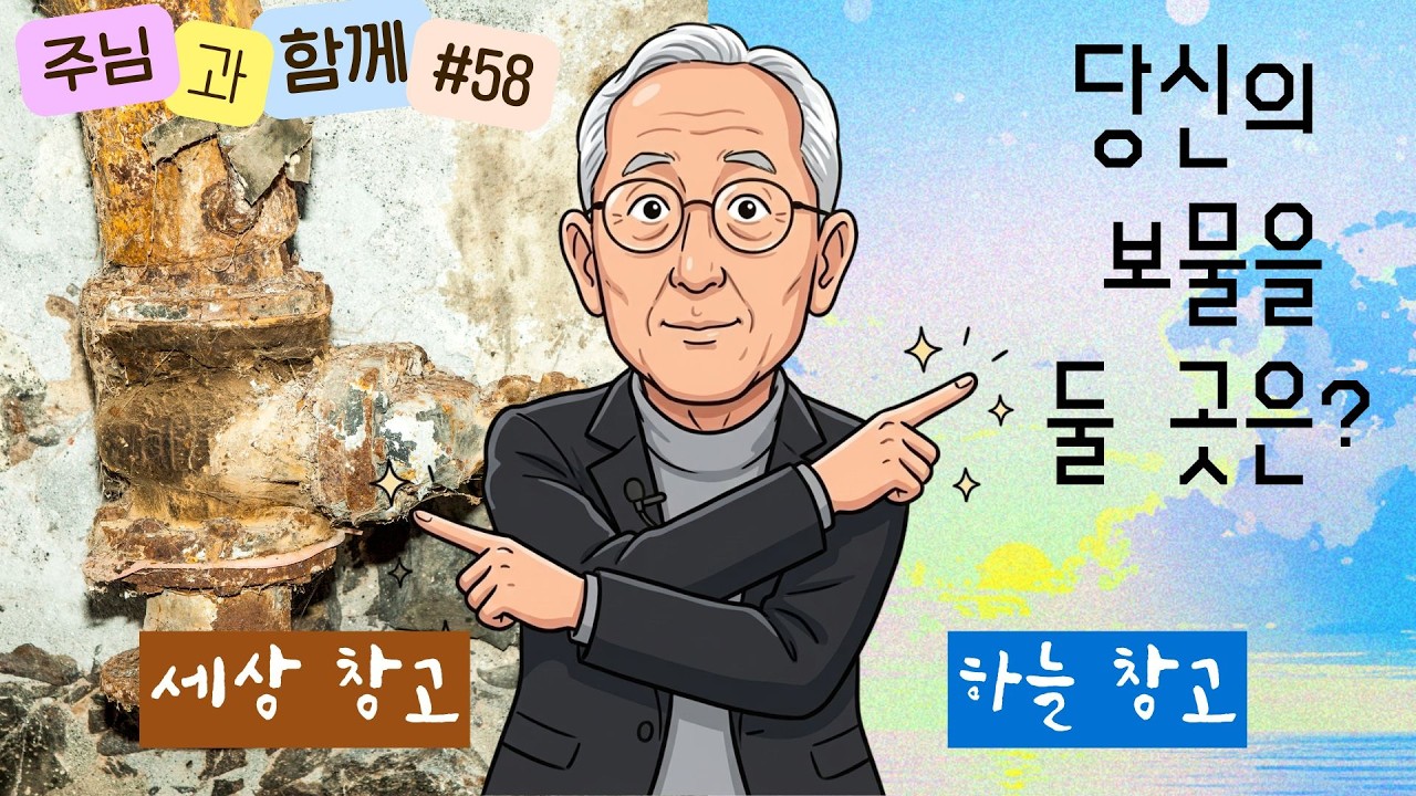 [주님과 함께 #58] 당신의 보물은 안전합니까? | 마태복음 6:19-20