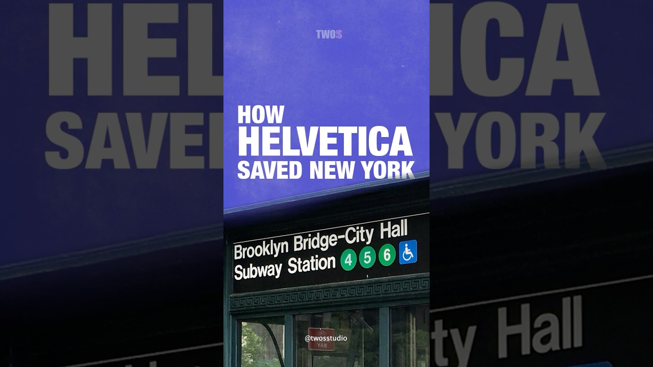 Как Helvetica спасла Нью-Йорк?