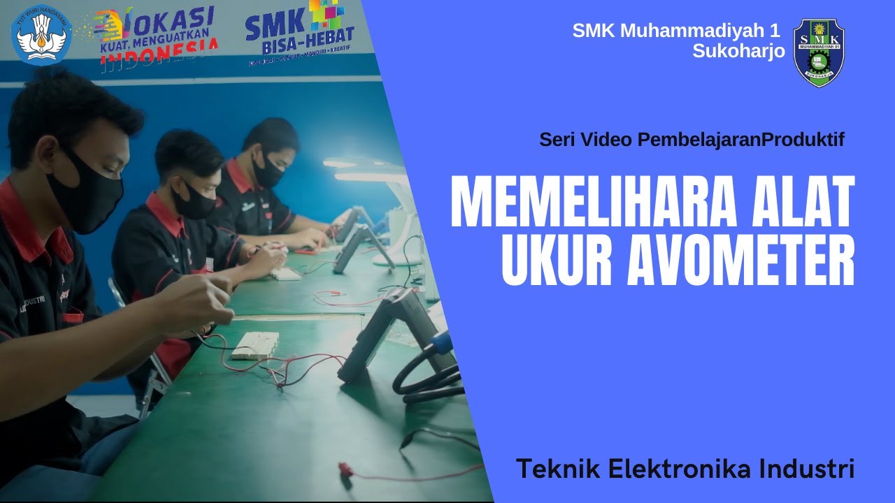#VideoPembelajaranProduktif #SMKCOE #SMKPK                             Memelihara Alat Ukur Avometer