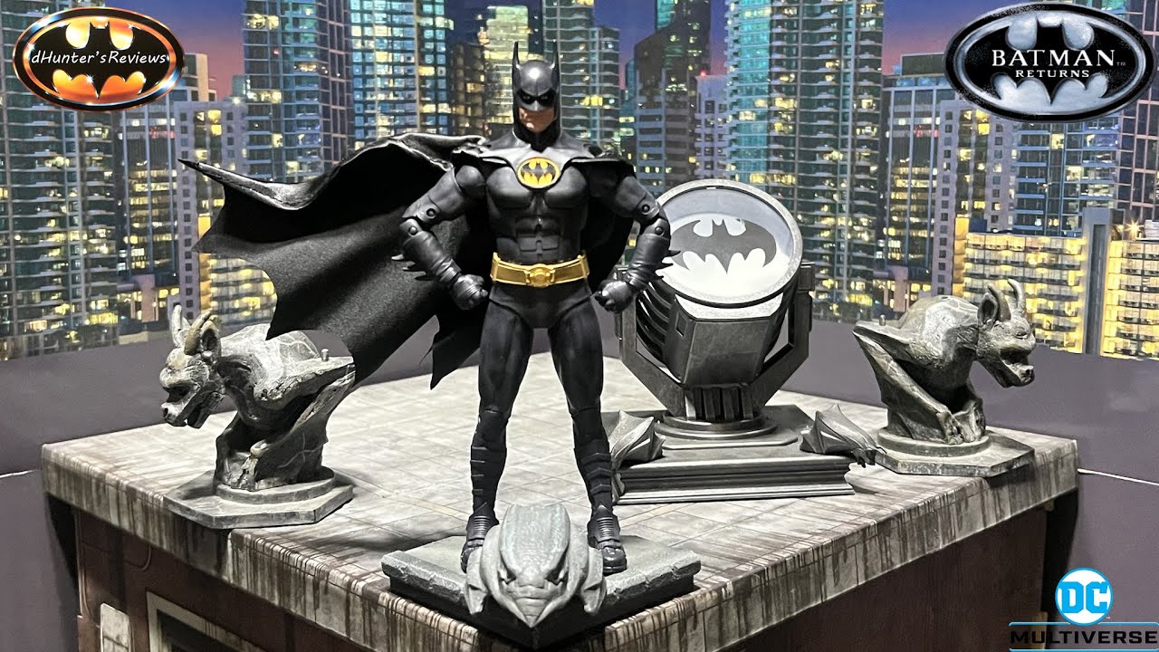Обзор и сравнение фигурок Бэтмена Майкла Китона из DC Multiverse McFarlane