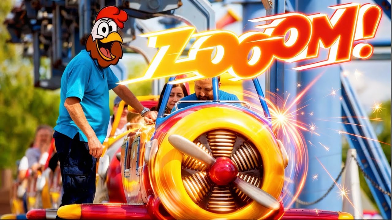 Zooom On Ride POV  - Flamingo Land