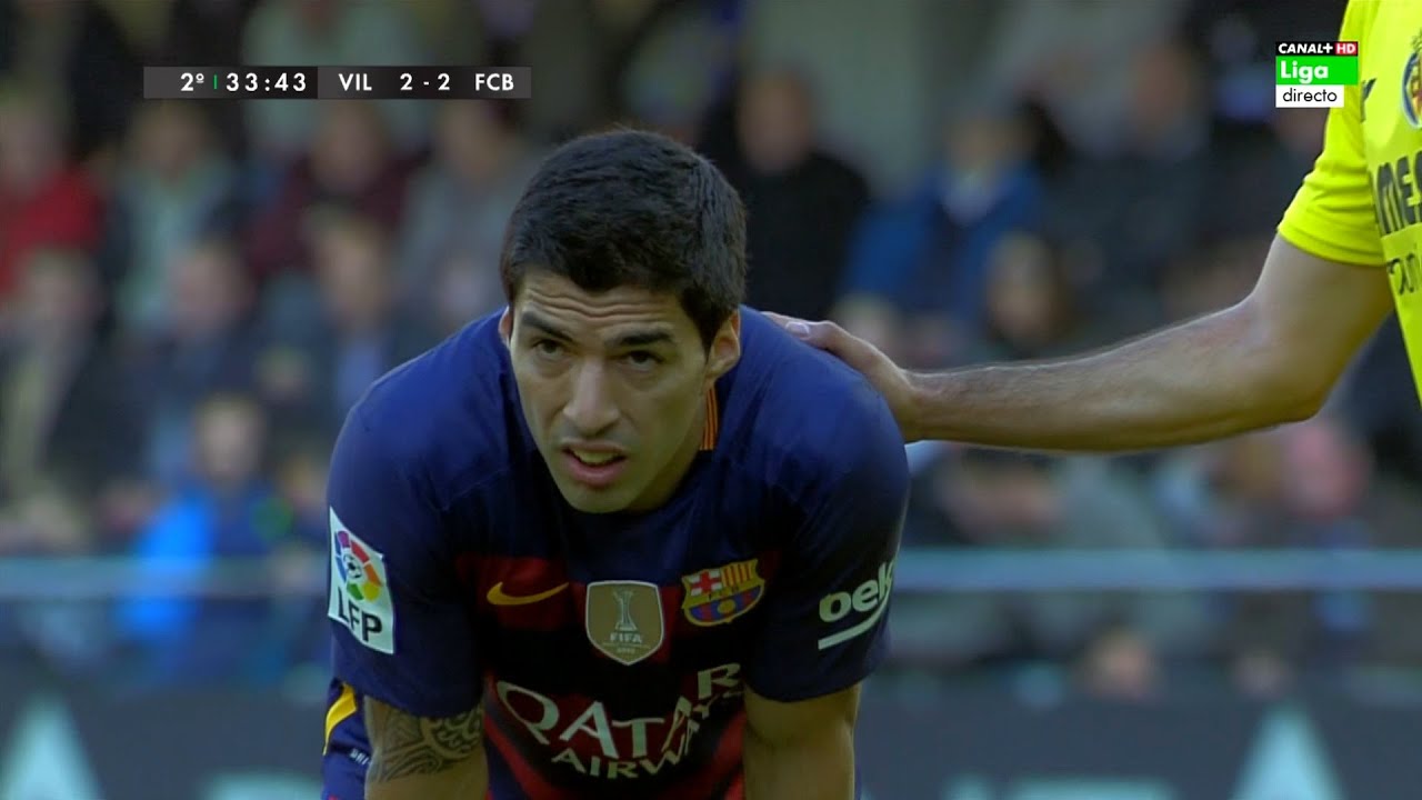 Luis Suarez vs Villarreal (A) 15-16 HD 1080i by Silvan