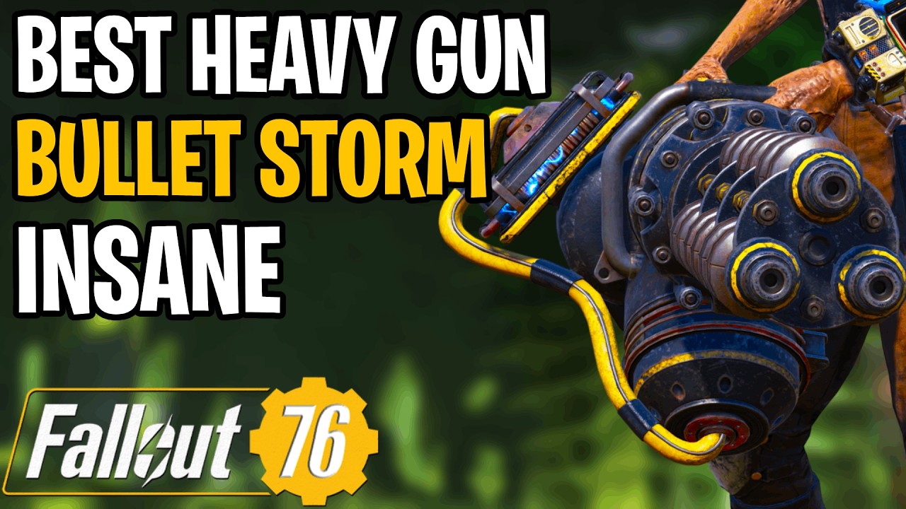#1 Heavy Gun After Patch: Solo Full Raid Bosses (HUMAN) - Fallout 76