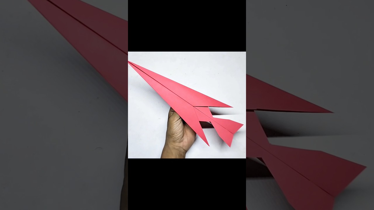Comment faire un avion en papier simple rapide et qui vole longtemps📈