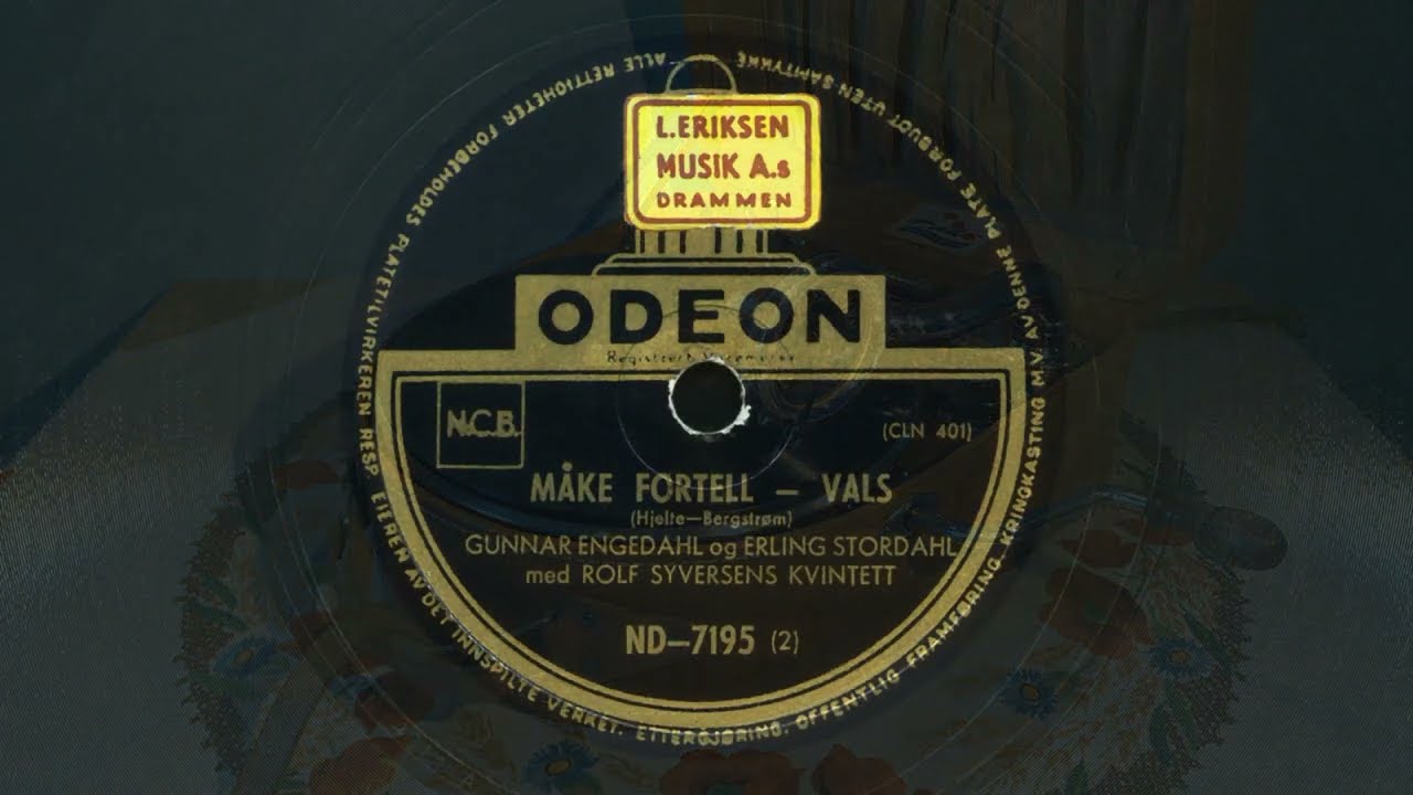 Gunnar Engedahl og Erling Stordahl – Måke fortell / En liten svale 1954