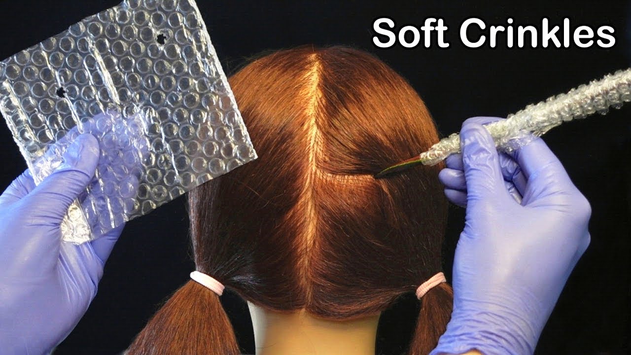 Scalp ASMR with Soft Crinkles (Whispered)