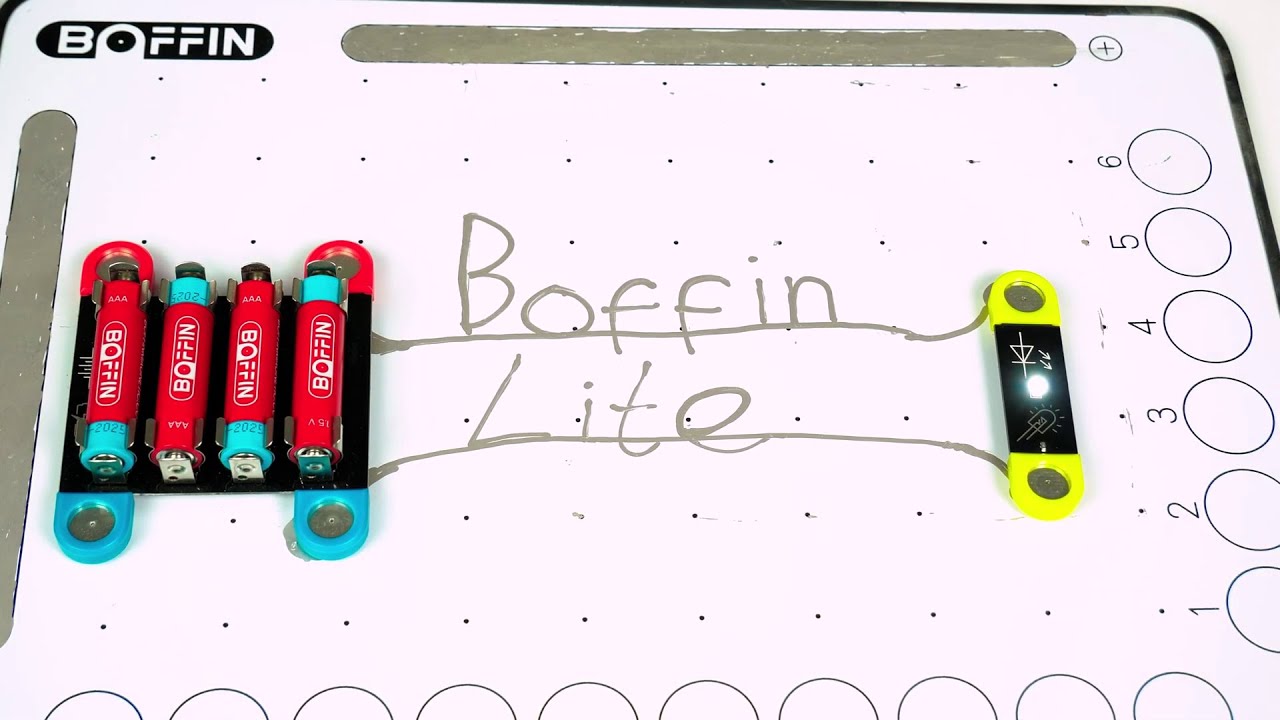 Boffin magnetic lite – one conductive pen, infinite number of components