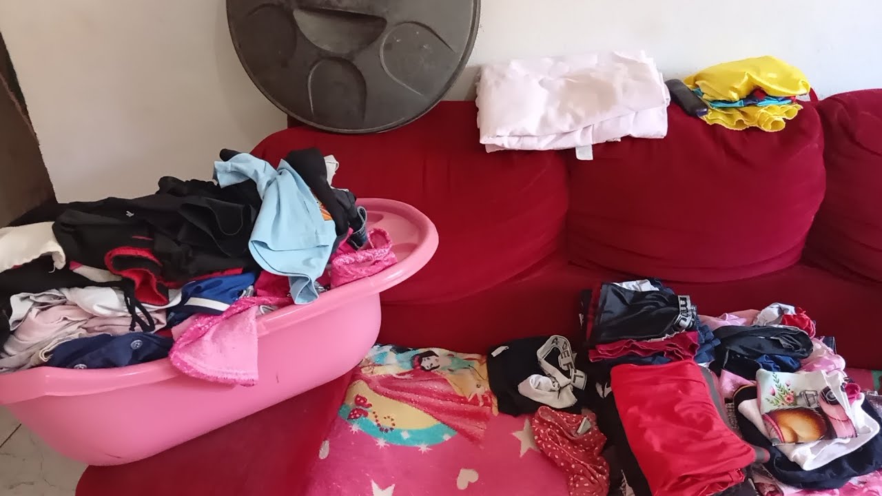 Dobrei muitas roupas e mostrei meu feijão está nascendo 🙏🙌 