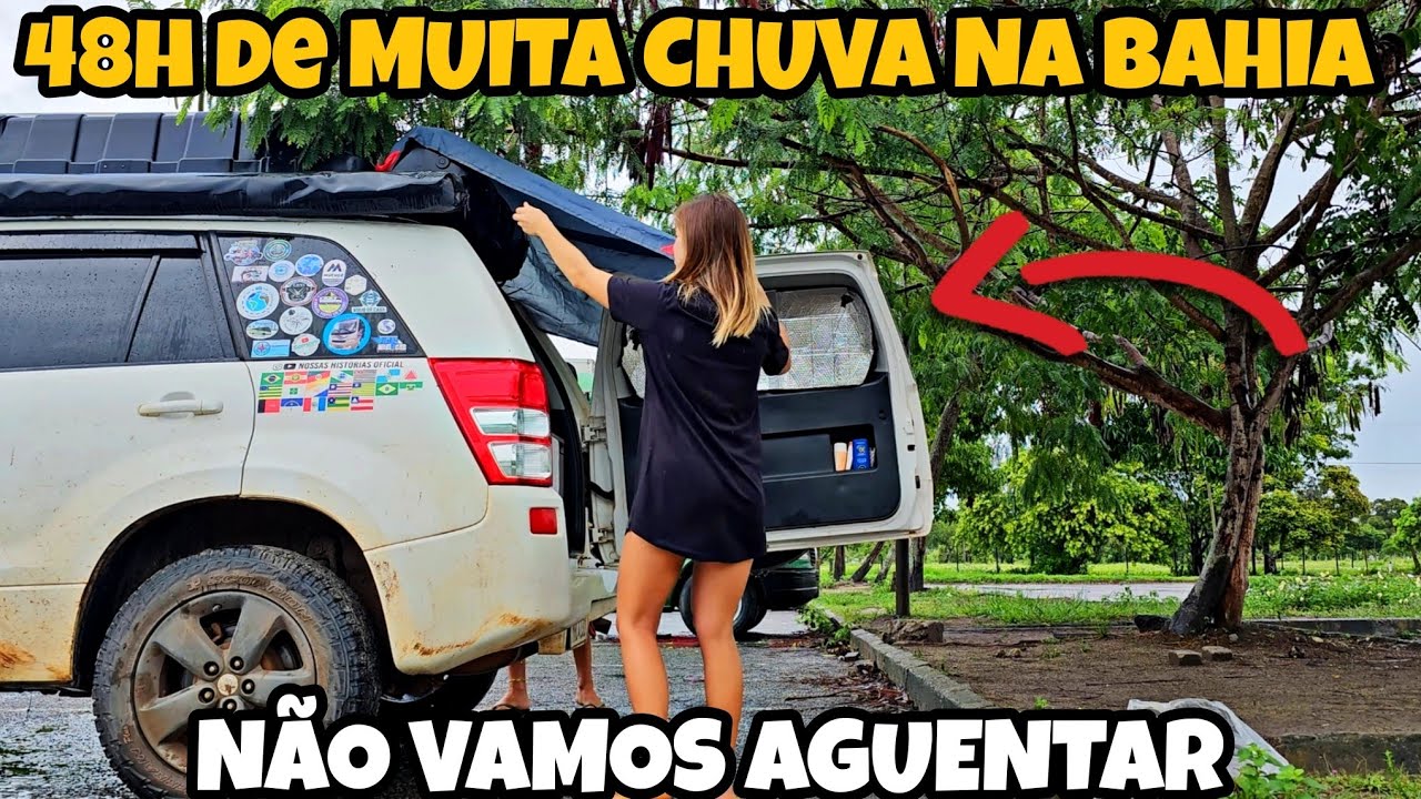 Está complicado viver de Motorhome na chuva na Bahia | Ep.440 #motorhome #bahia #camoingintherain