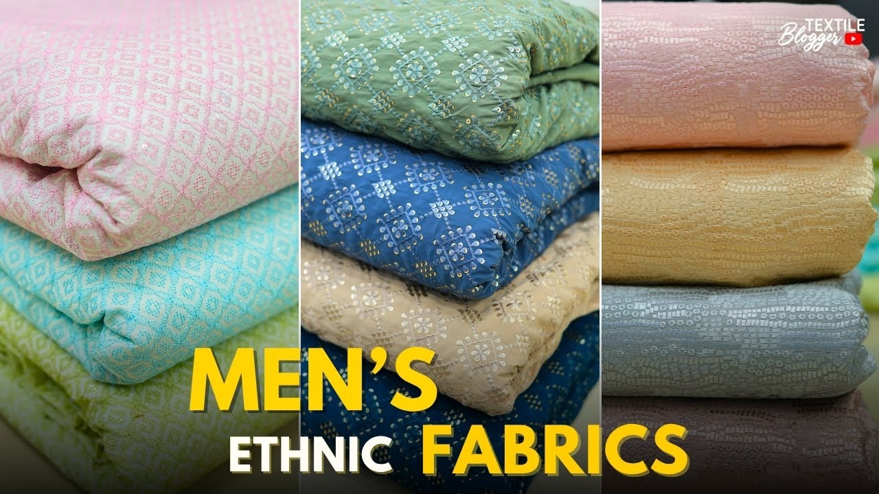 New Exclusive Designer Fabrics For Grooms wear | Sherwani, Suits, Kurta,| Dyeable Fabric