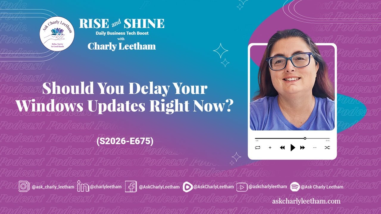 Should You Delay Your Windows Updates Right Now? (2025/675)