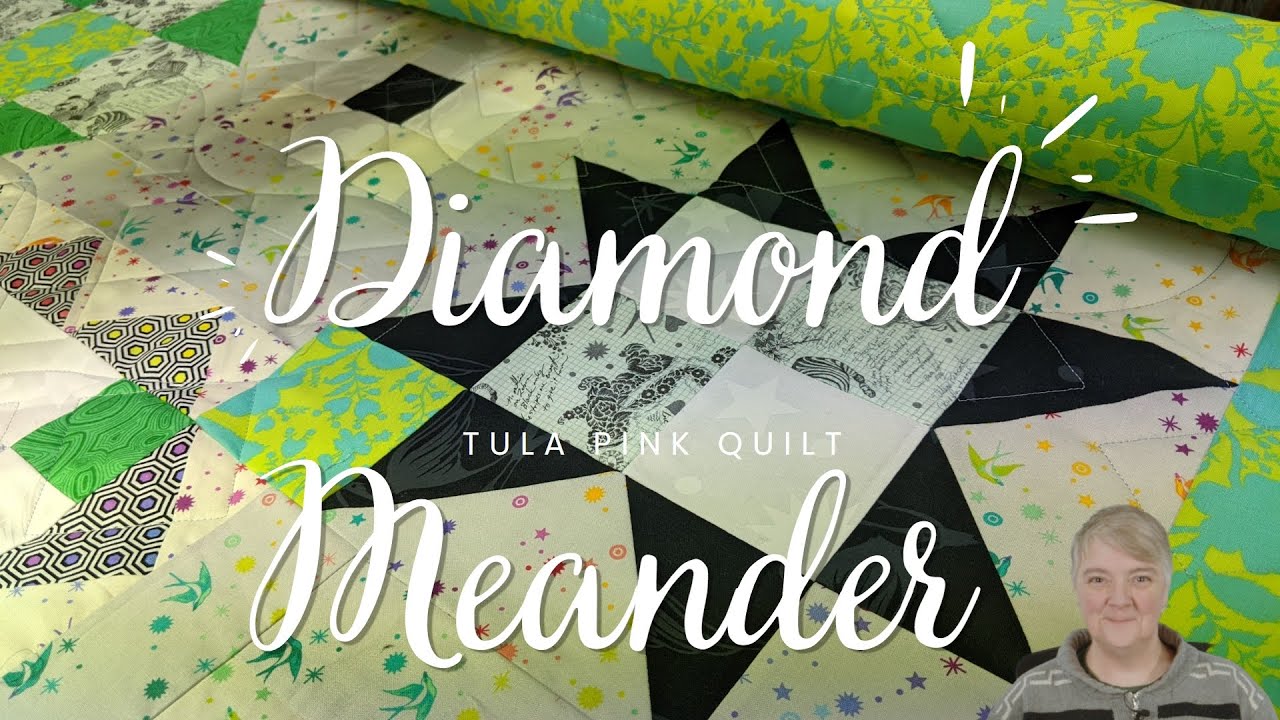 Diamond Meander Tula Pink Quilt