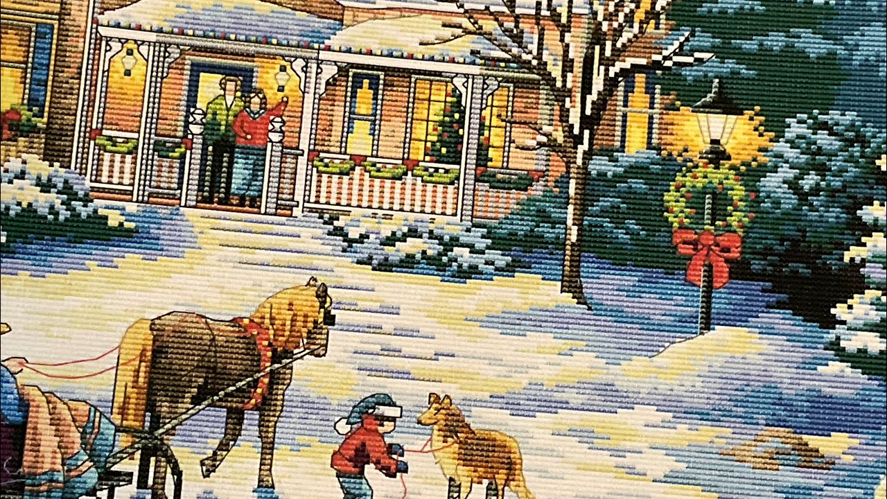 Return from Christmas stitch along with gramma