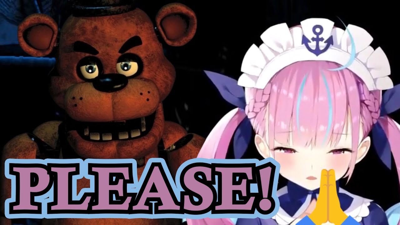 Aqua Prays Her Way Through Five Nights at Freddy's
