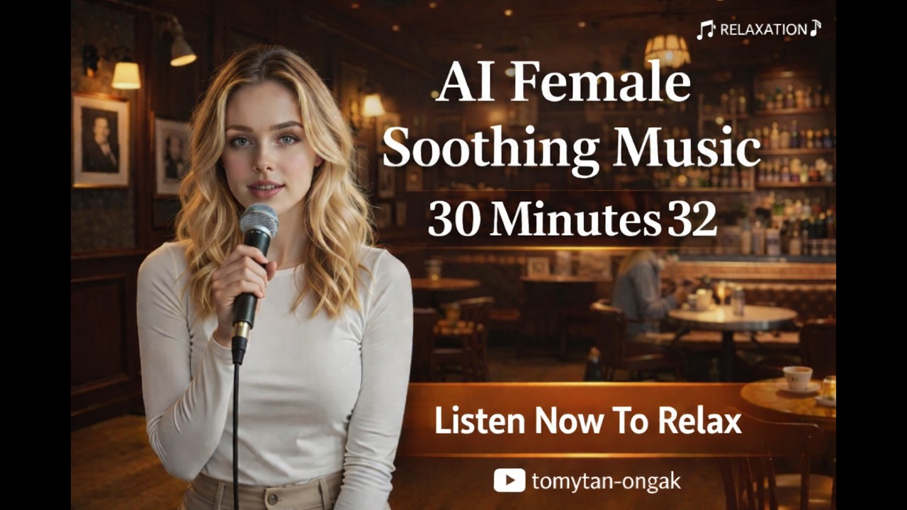 AI female soothing music 30 minutes32(Official Lyric Video) / AI Female Vocal Ballad癒やし、心地よい、AI音楽