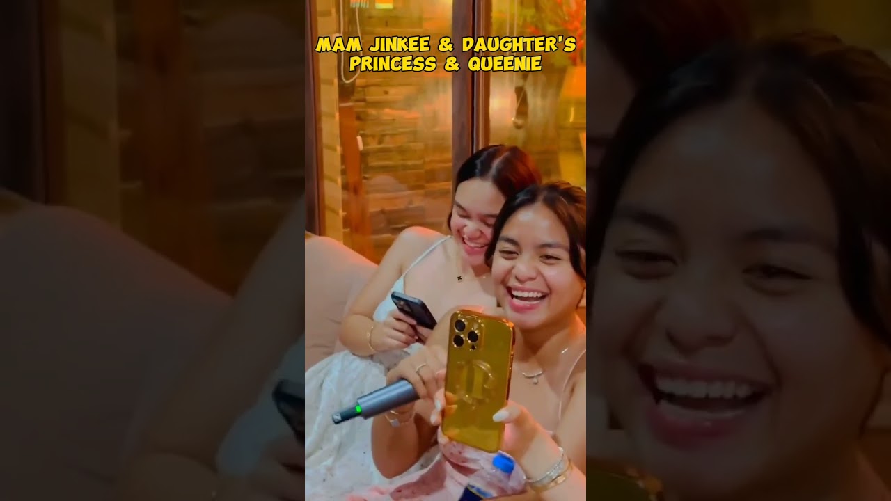KINSA SYA NI MAM JINKEE KASAMA SINA PRINCESS AT QUEENIE. #proudbisaya #music #mannypacquiao #viral