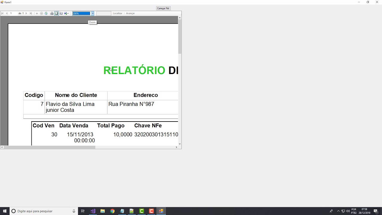 2 Relatórios ReportViewer