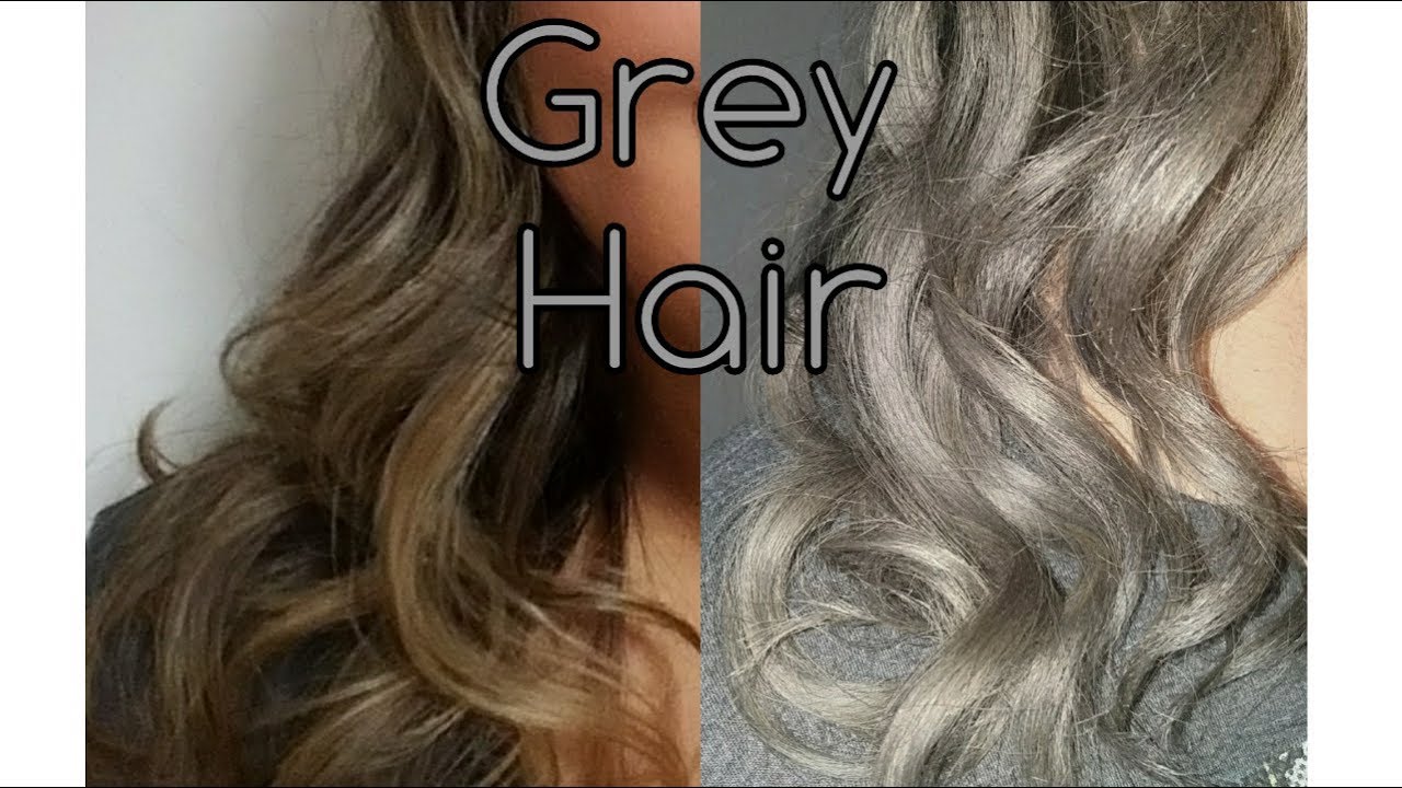 Dying My Hair Grey Using Ion Titanium Dye