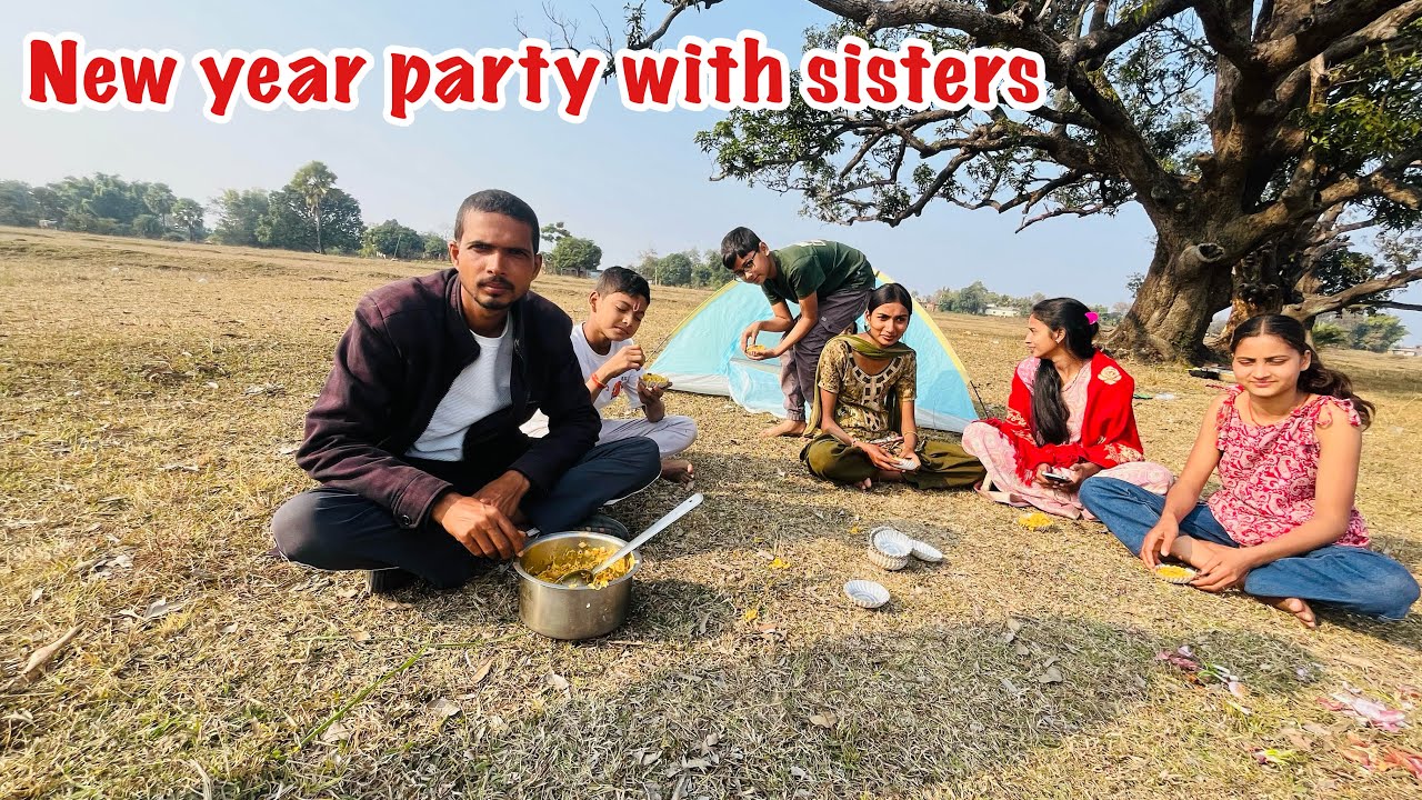 New year party with sisters ||@souravjvlogs