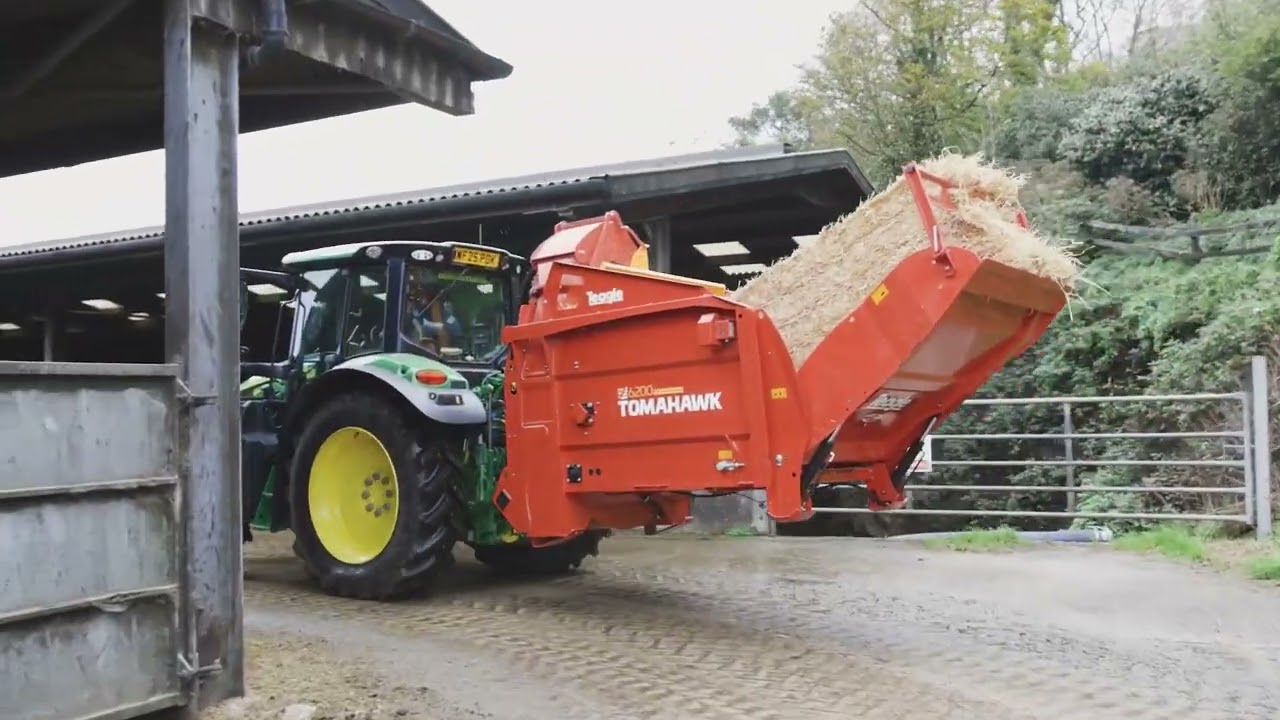 Tocator baloti paie Teagle Tomahawk 6200 Power drive