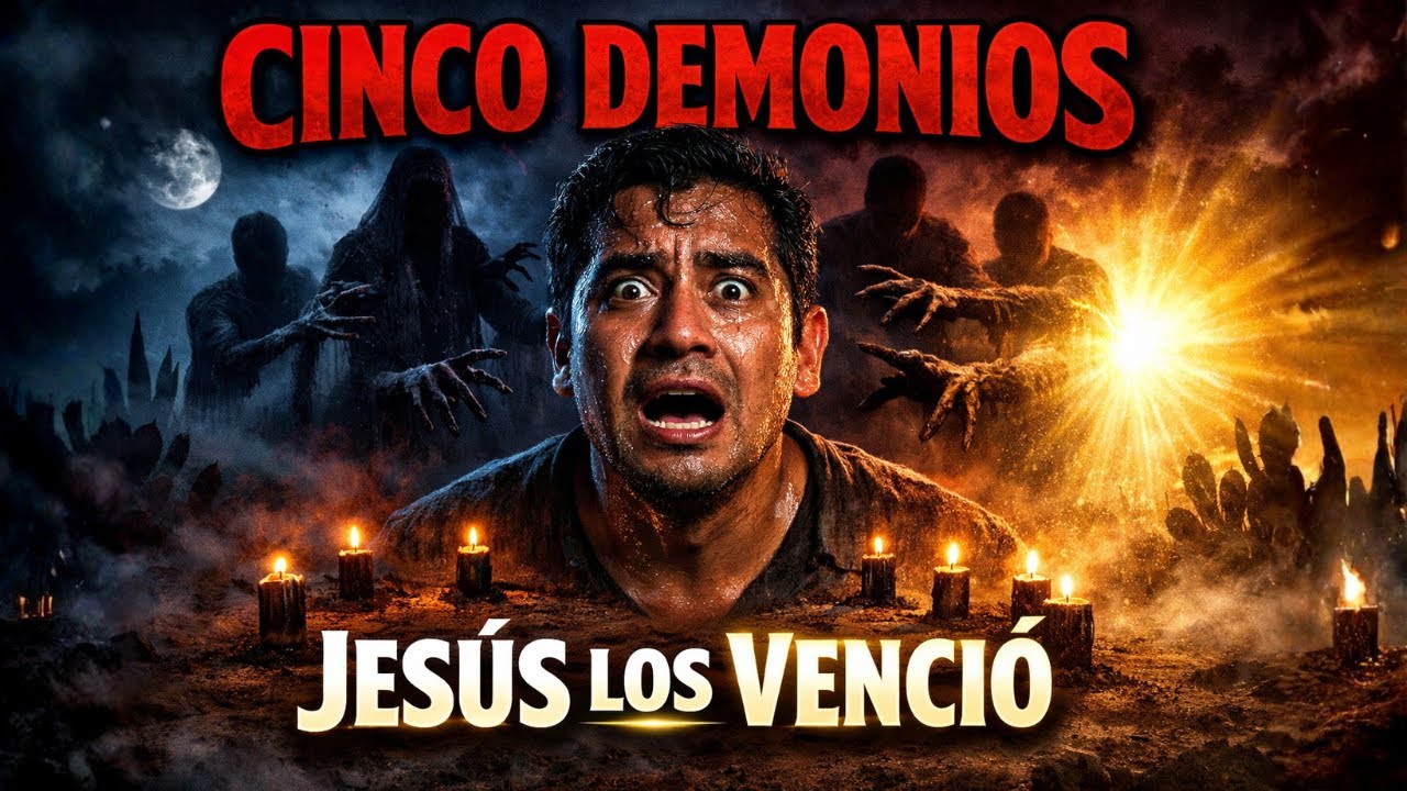 YO SERVÍA A CINCO DEMONIOS PERO JESÚS LOS VENCIÓ A TODOS DE UNA VEZ