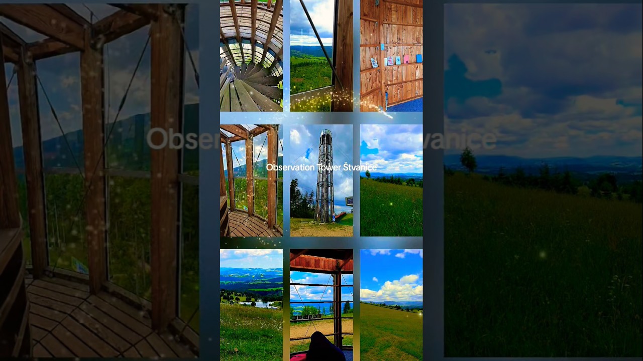 Observation Tower &Scaron;tvanice #travel #photo #mountain #sudetes #tower #&Scaron;tvanice #tower #view #kralič&aacute;k