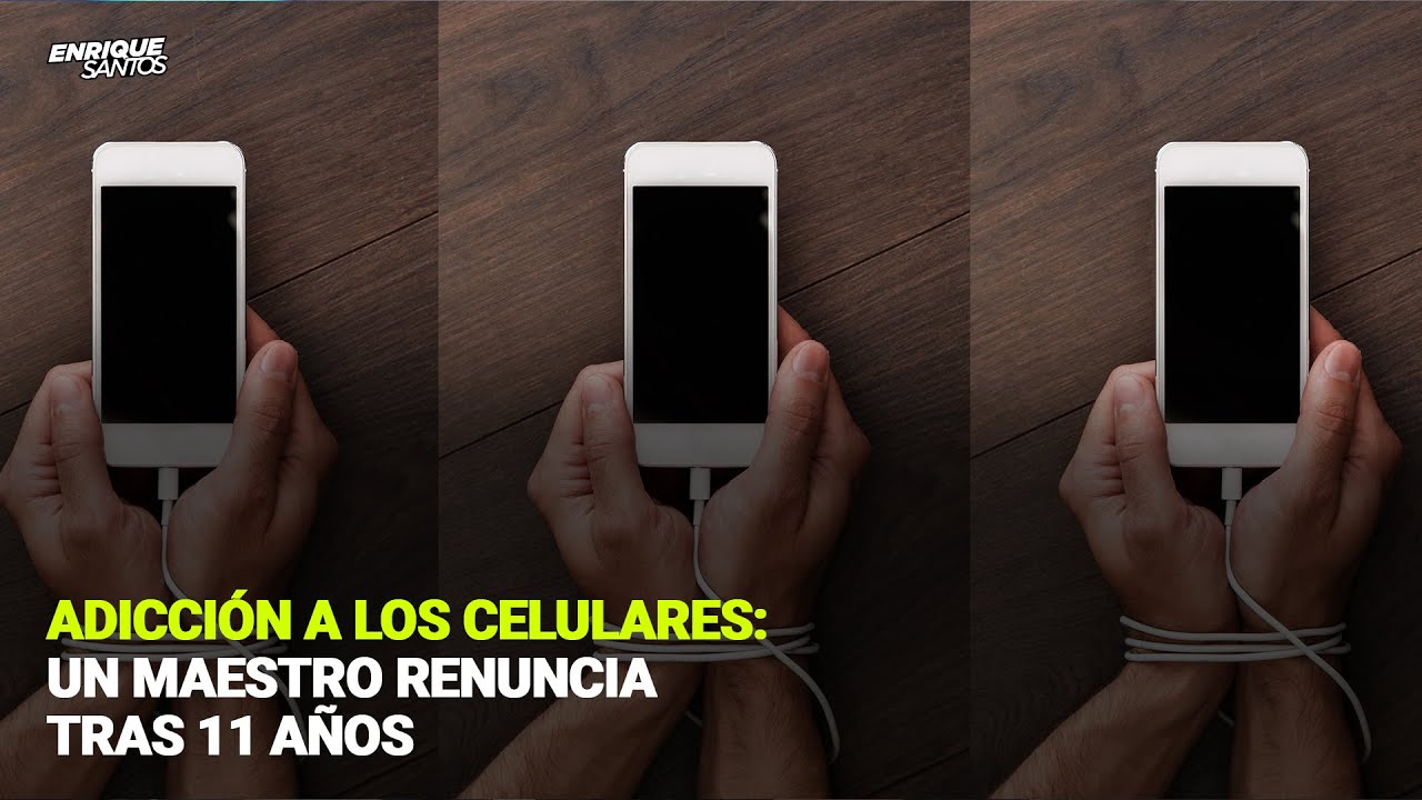 Adicción a los Celulares: Un Maestro Renuncia Tras 11 Años | Enrique Santos Show