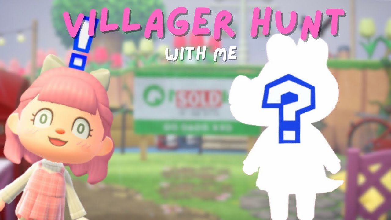 ||VILLAGER HUNT WITH ME||ANIMAL CROSSING NEW HORIZONS||