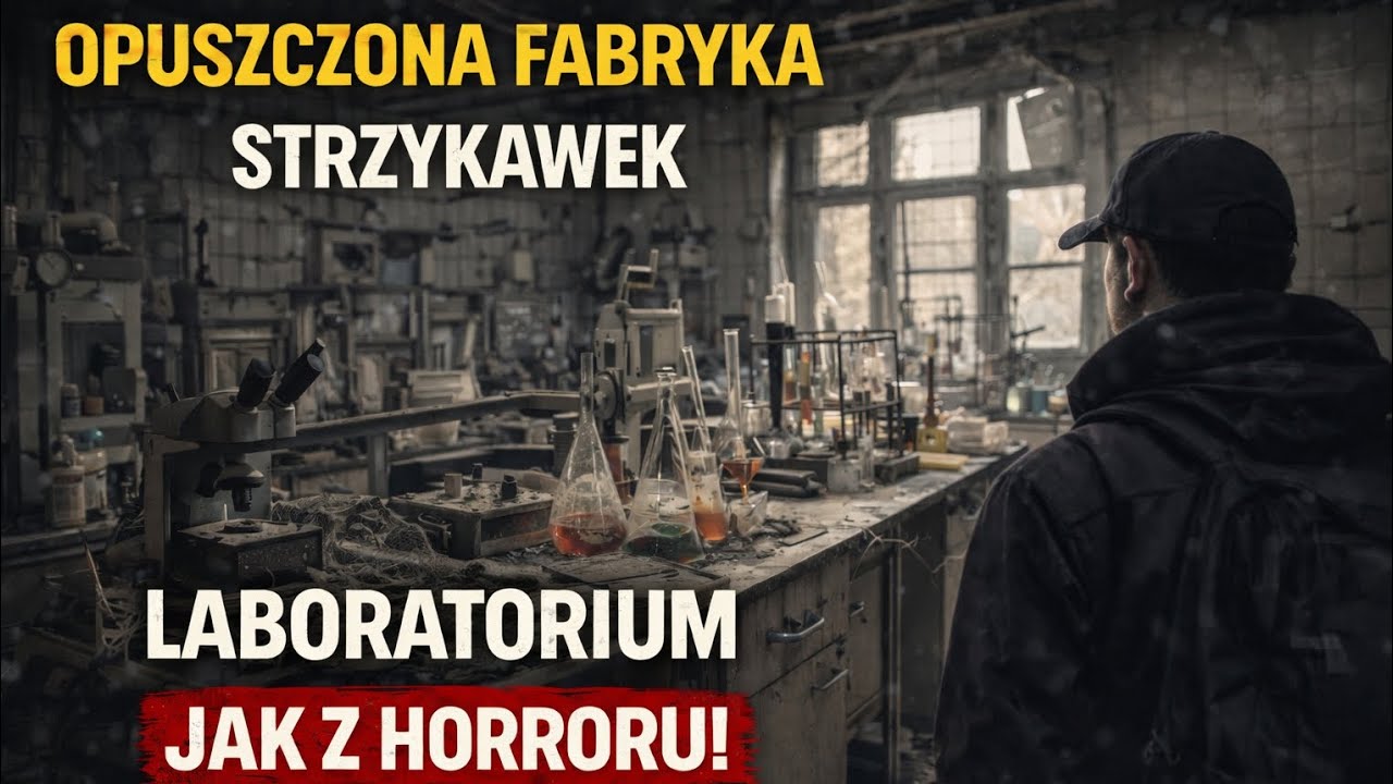 To niesamowite, że tyle sprzętu nadal tu jest. Opuszczona fabryka strzykawek - PROJECT EXPLORE 