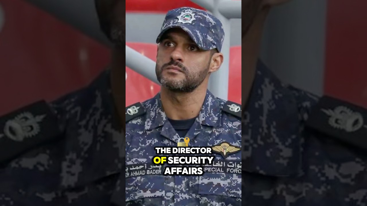 The Kuwaiti football legend who works as an officer
