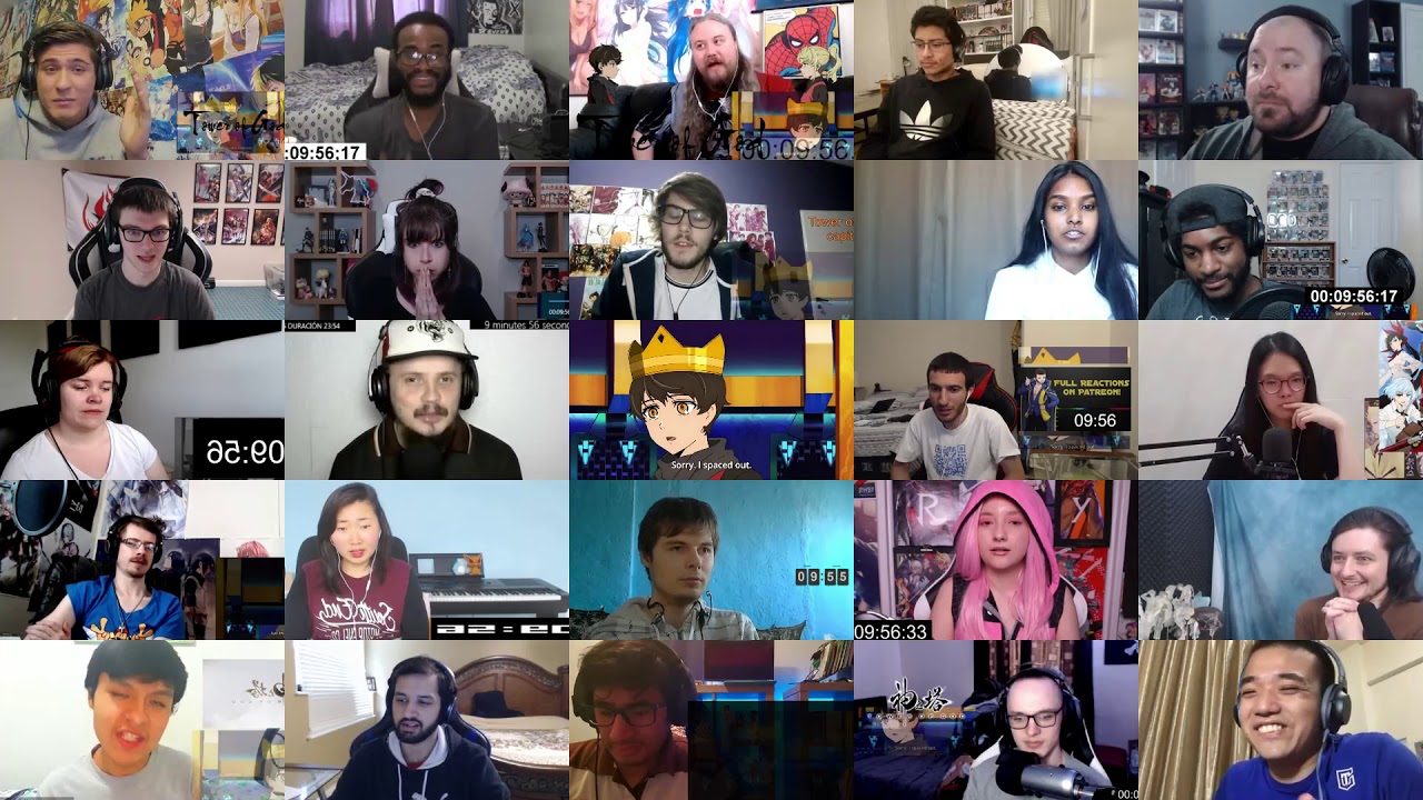 Tower of God Episode 5 Reaction Mashup - Multi Reaction