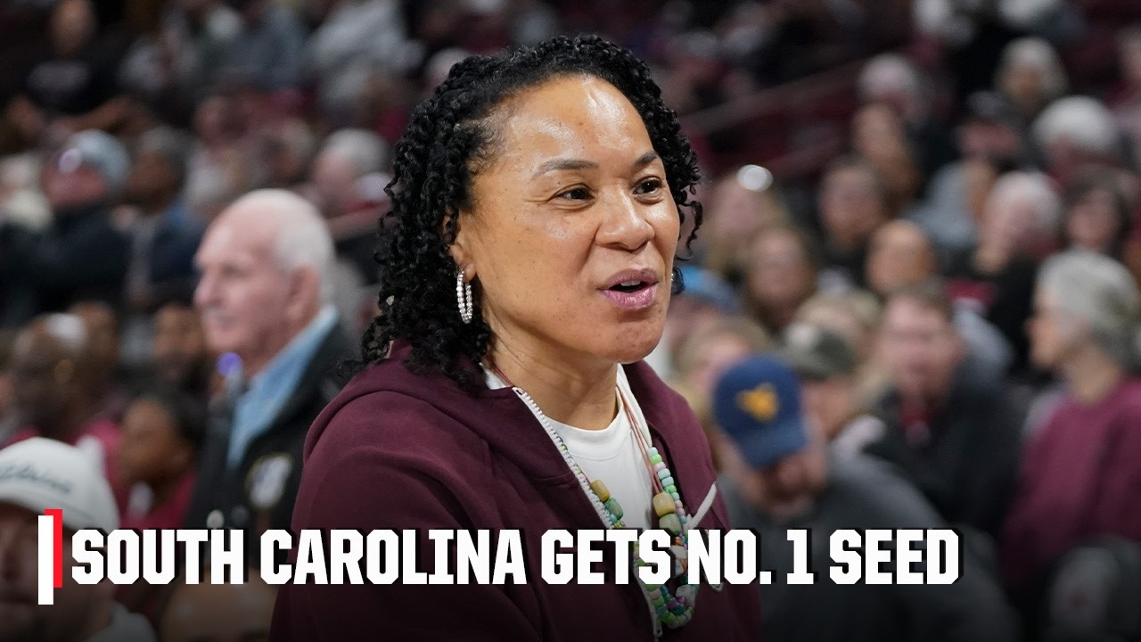 South Carolina's path as the No. 1 seed in Region 4 of the NCAA Women's Tournament 🧐 | ESPN CBB