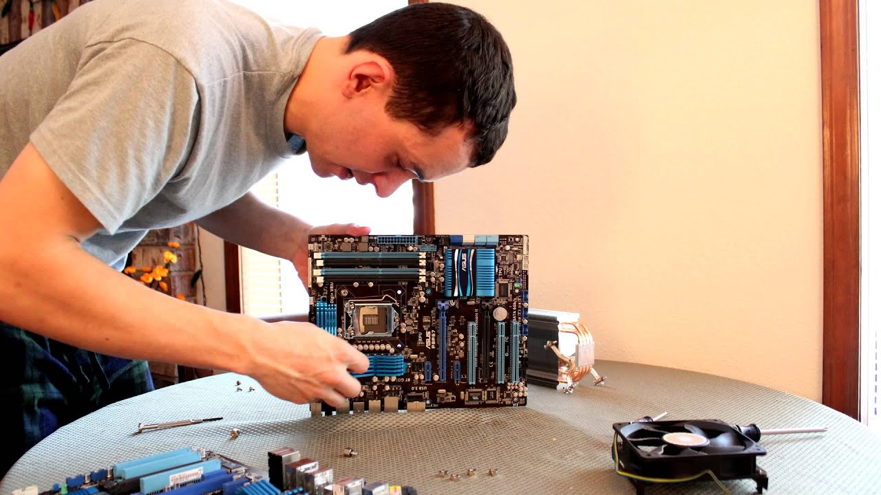 Motherboard Swap - Time Lapse
