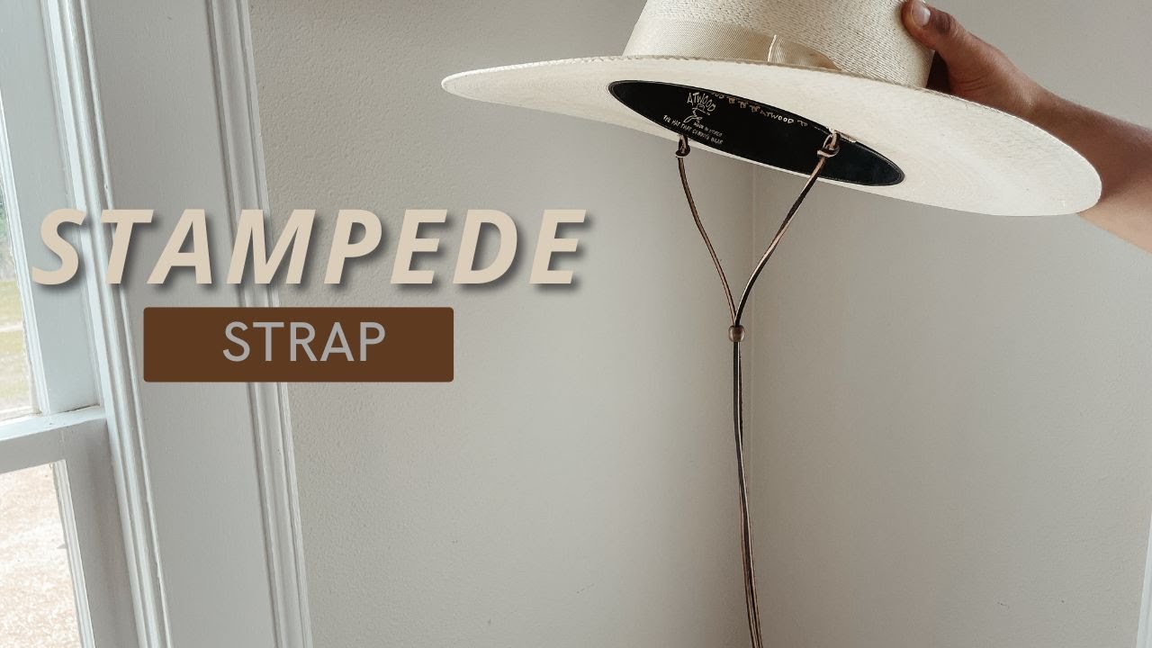 Как прикрепить ремешок Stampede к ковбойской шляпе