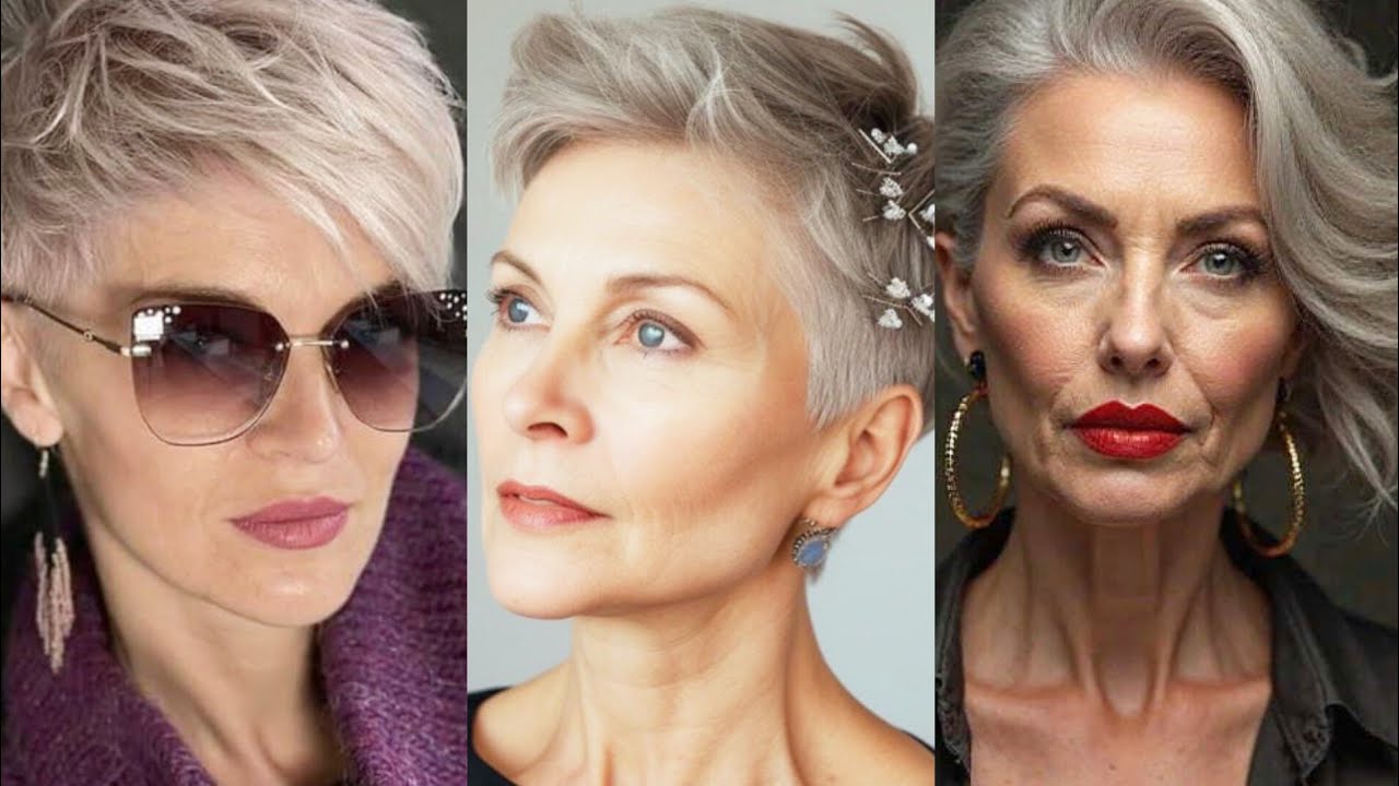 CORTE DE CABELO PARA 50+ 60+ 70+ MULHERES - CORTE CABELO FEMININO