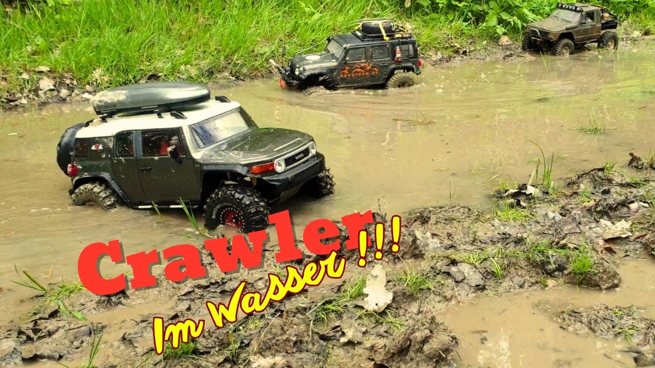 Crawler im Wasser | TRAXXAS TRX-4 & ABSIMA CR 3.4 #crawler #traxxas #scaler #trx4   #rccar #trending