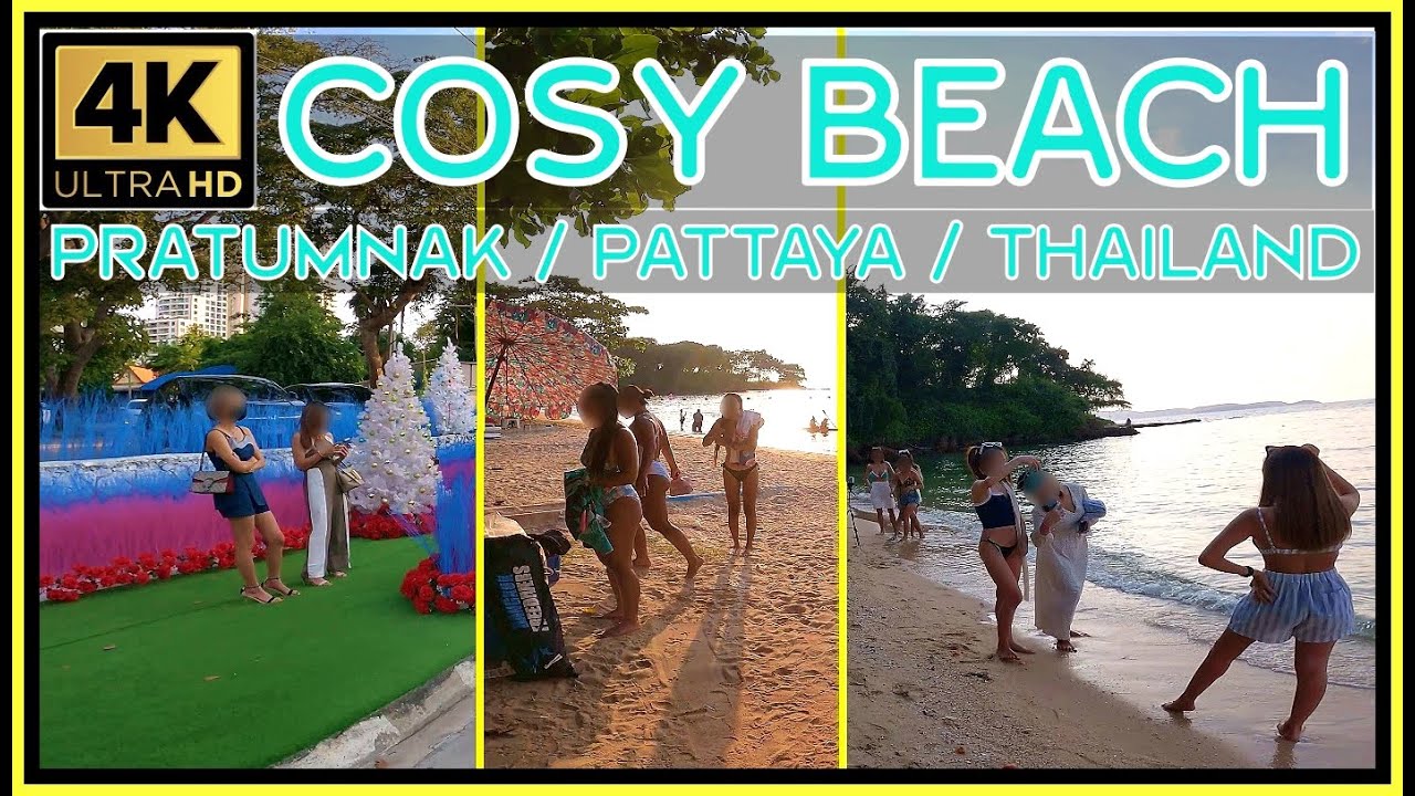 Cosy Beach hidden paradise pratumnak Pattaya November Thailand 4K Ultra HD