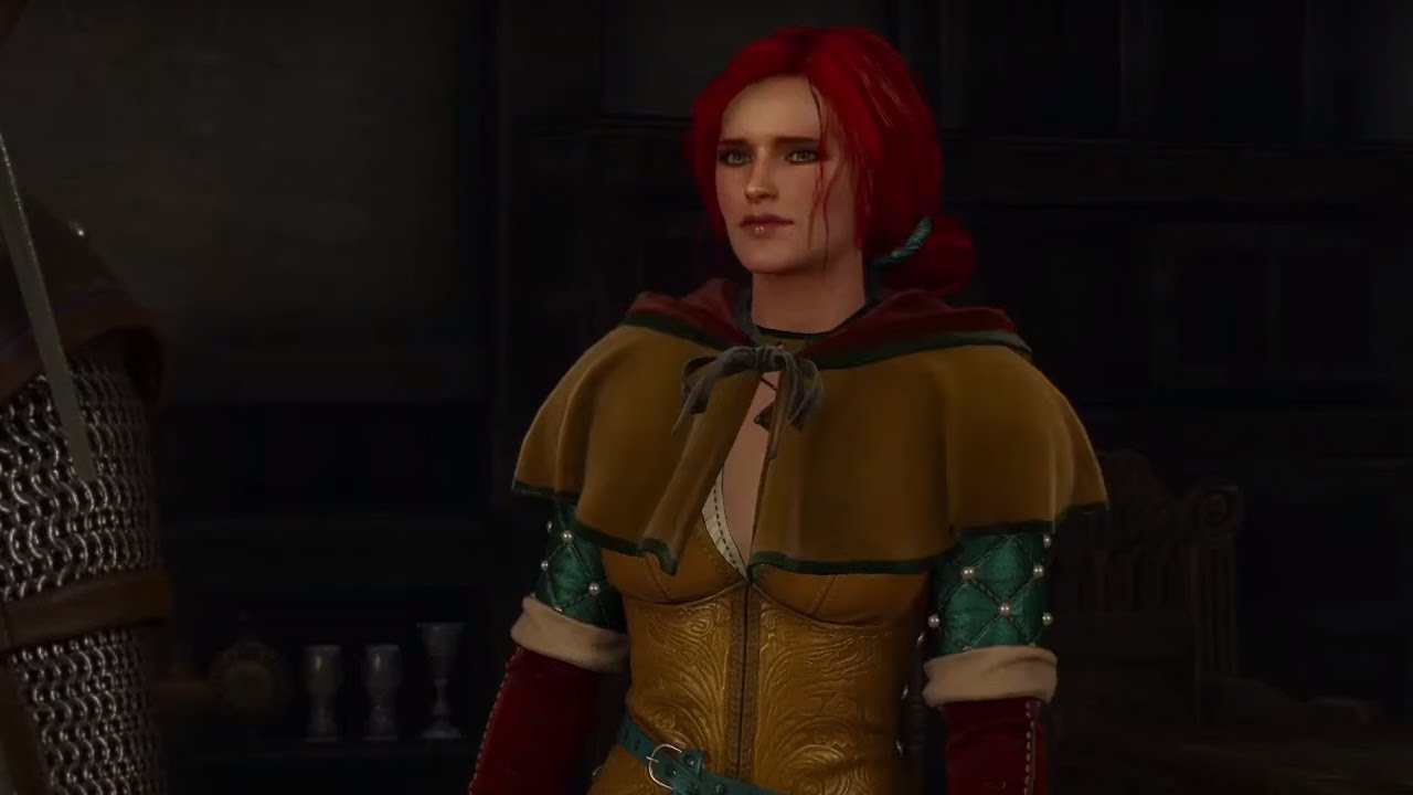 Geralt i Triss zwierzają się Dijkstrze ze spraw sercowych - Wszystkie opcje dialogowe | Wiedźmin