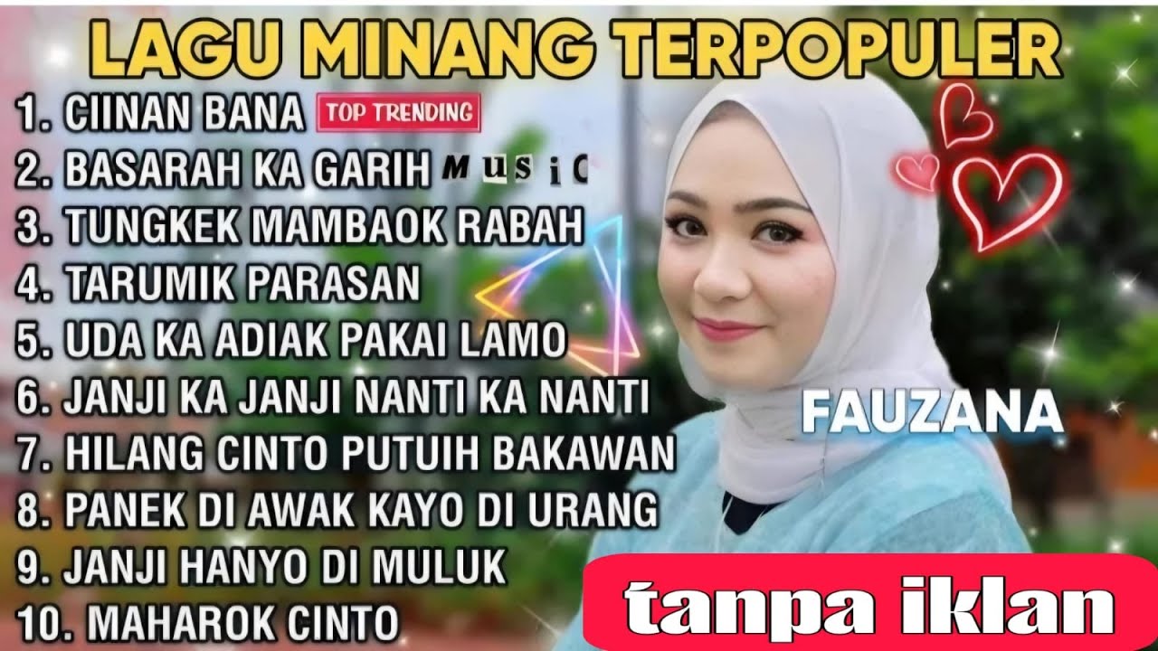 CIINAN BANA (LIRIK) FULL ALBUM TERBAIK (MIX) LAGU POP MELAYU TERBARU - LAGU POP MINANG TERBARU 2026