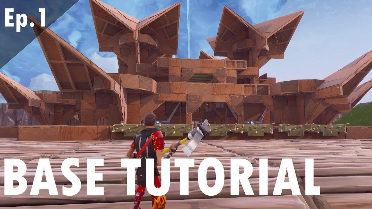 LETS BUILD A BASE | EP.1 - FORTNITE PvE SAVE THE WORLD STONEWOOD STORM SHIELD BASE TUTORIAL