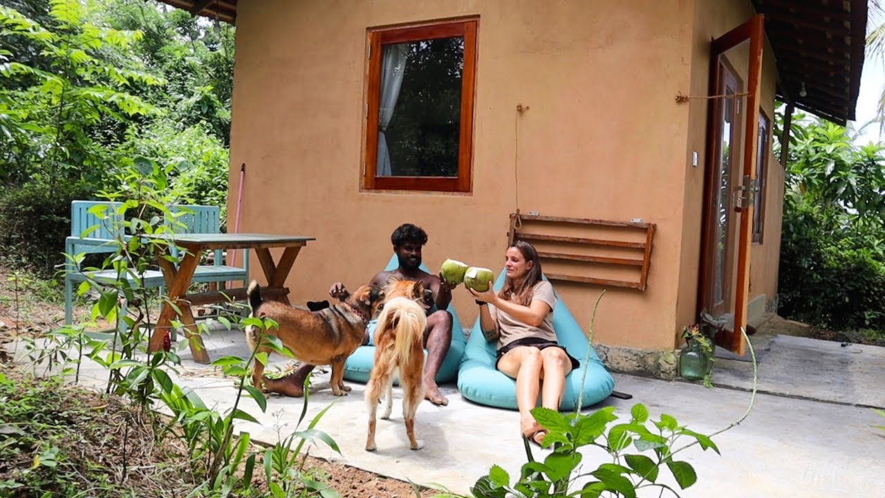 Making much needed upgrades to our Coconut House 🏡