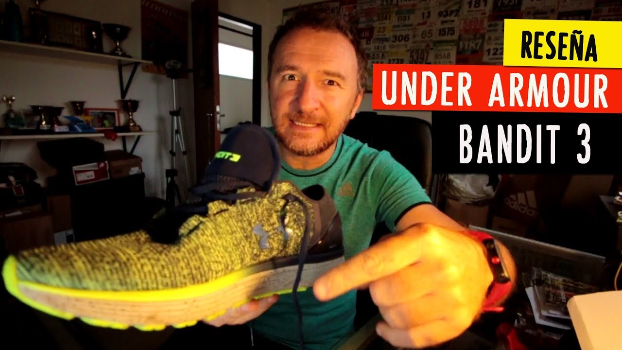 UNDER ARMOUR BANDIT 3, reseña en español