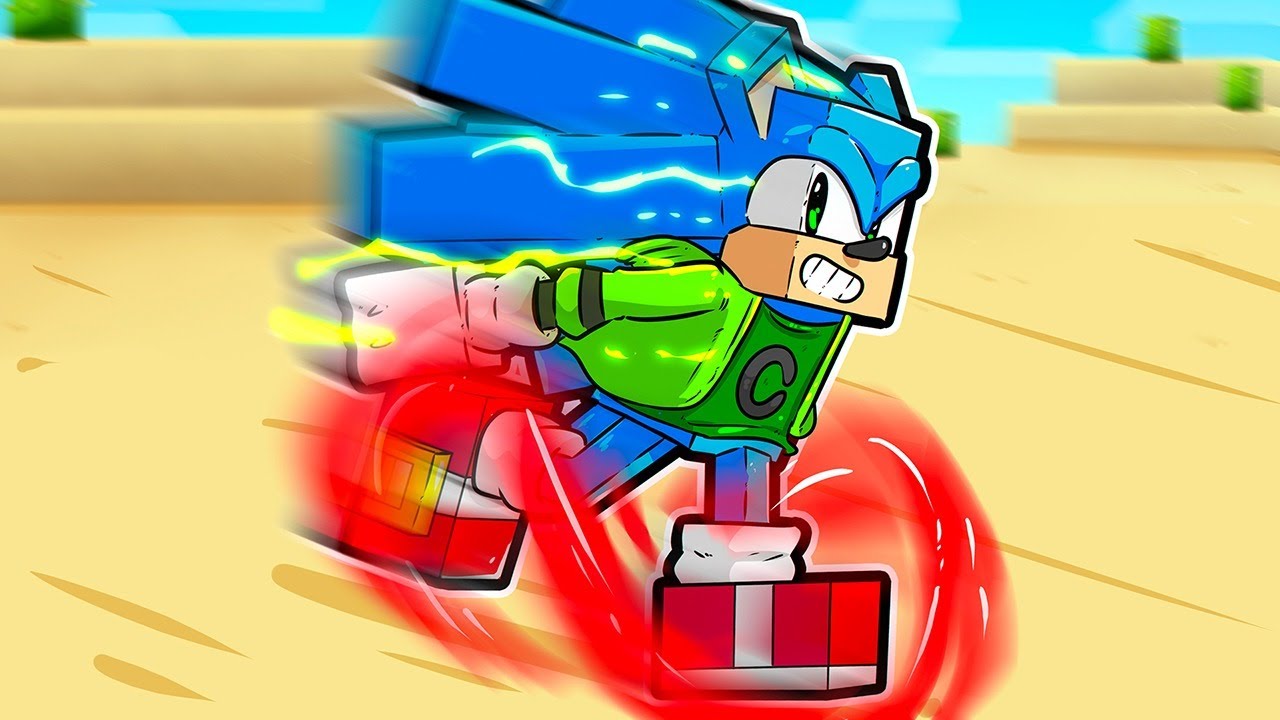 Cadres Virou o SONIC no Minecraft!
