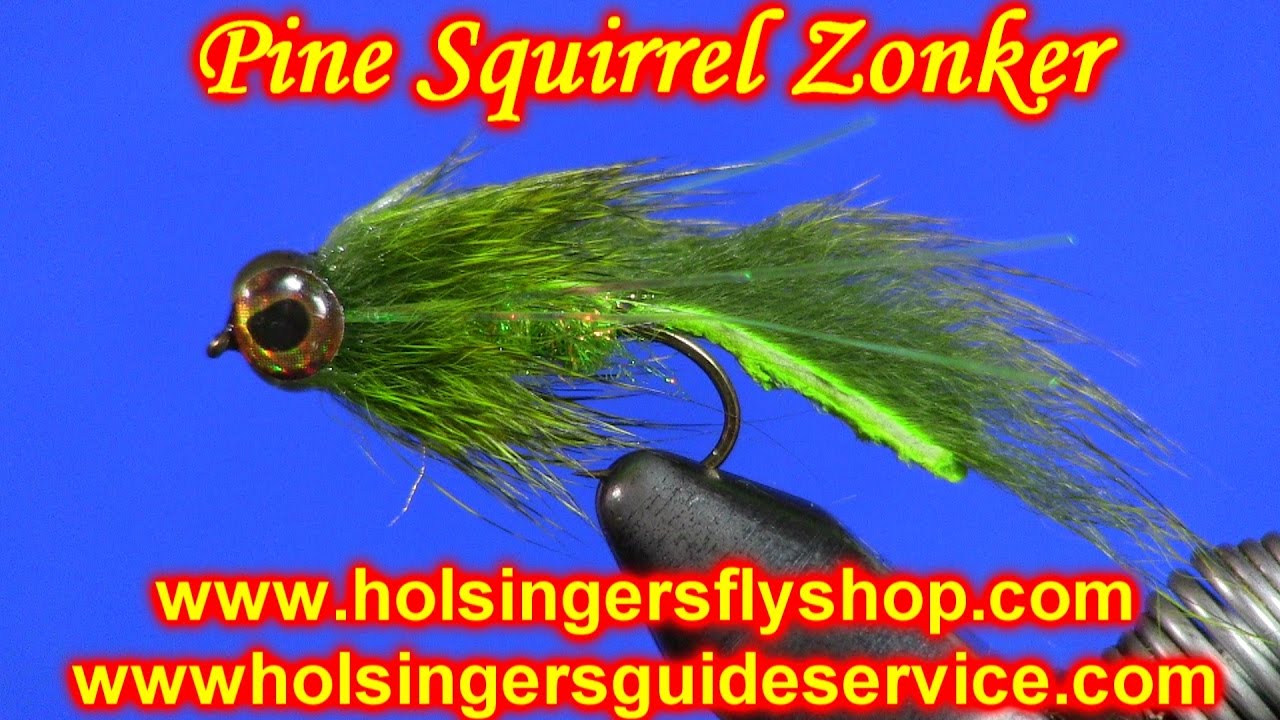 Pine Squirrel Zonker, Holsinger's Fly Shop