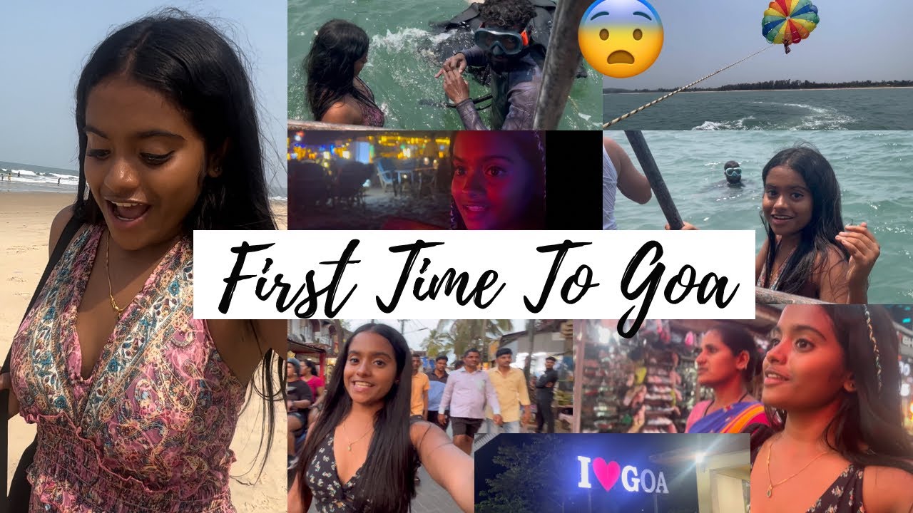 SOLO TRAVELLING TO GOA🏝️Rakshita Tulu Talks  #goa #bagabeach #scubadiving #paragliding #rakshita