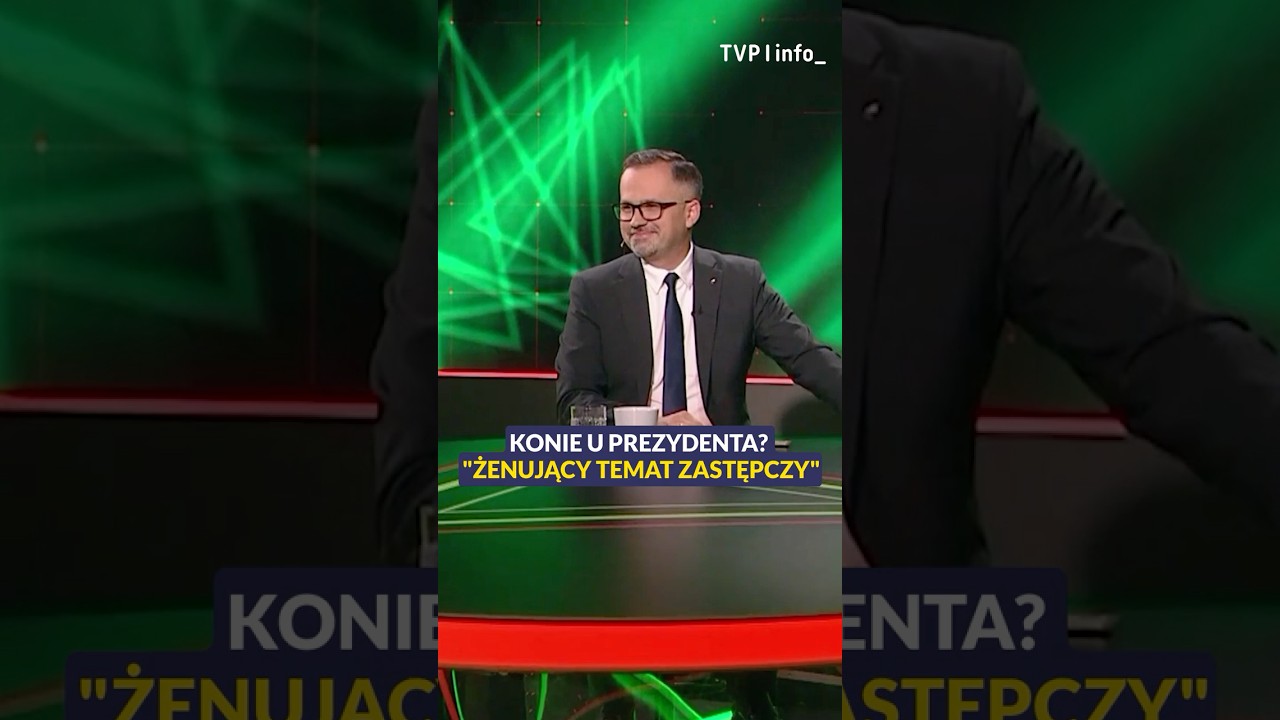 Horała: konie u prezydenta? Żenujący temat zastępczy #polska #polityka #shorts