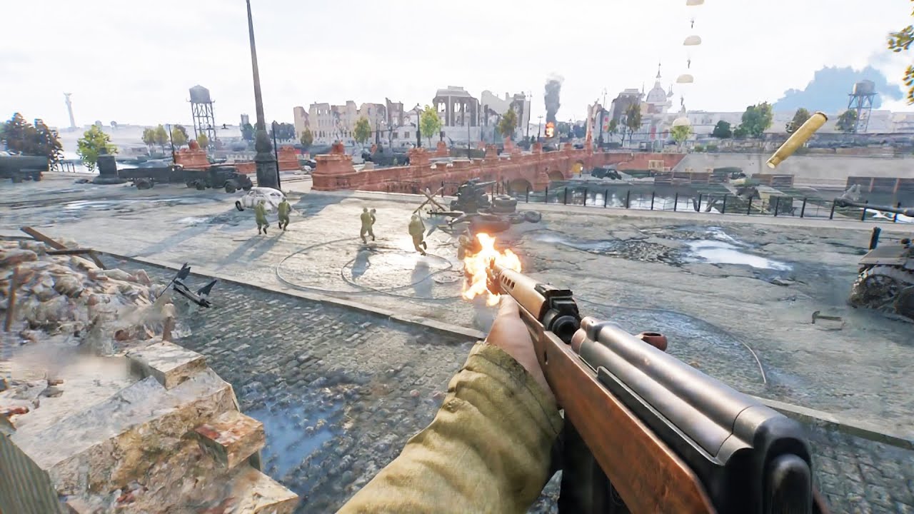 Enlisted Gameplay Battle of Berlin The Kroll Opera House Wehrmacht vs Red Army