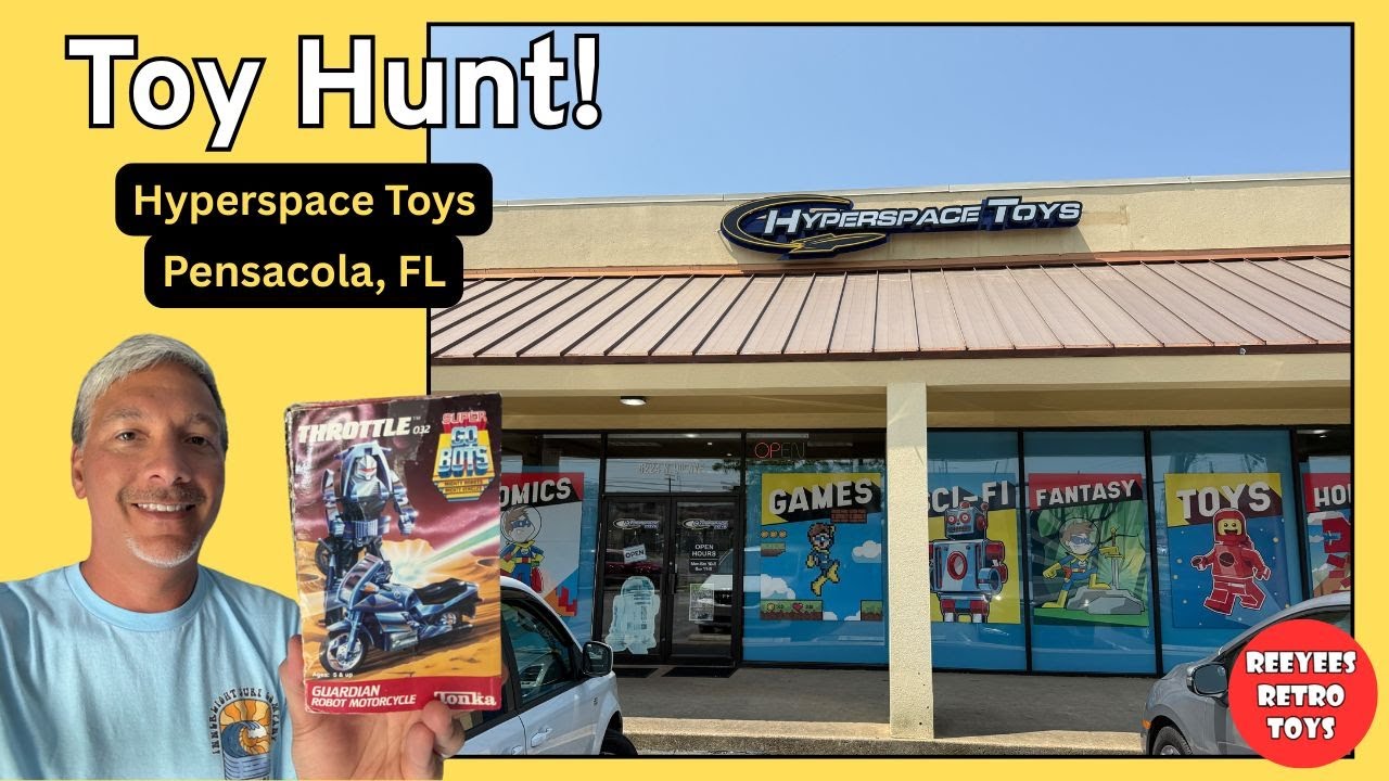 HYPERSPACE TOYS Walk Through & Toy Hunt! Vintage and Modern Store HAS IT ALL!