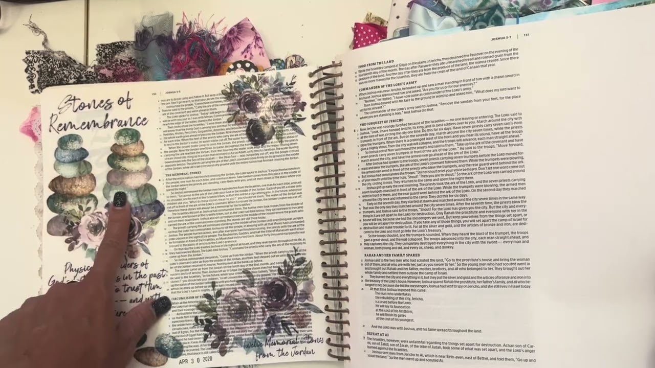 Flip Through my Dayspring Spiral Bound Bible- Part 1 (from Lovely Lavender Wishes)