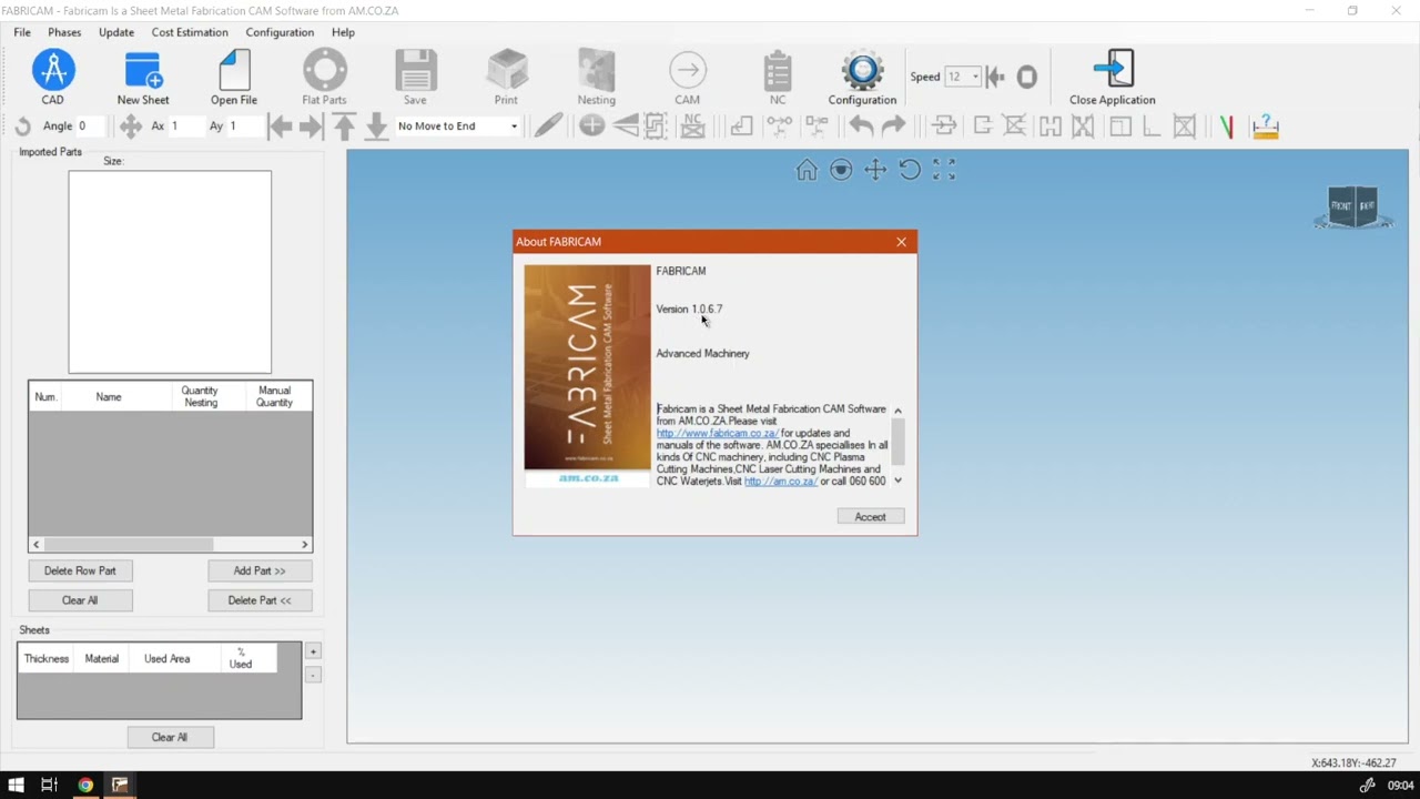 About FabriCAM the Sheet Metal Fabrication Software (Part 1) Step by Step Video Tutorial